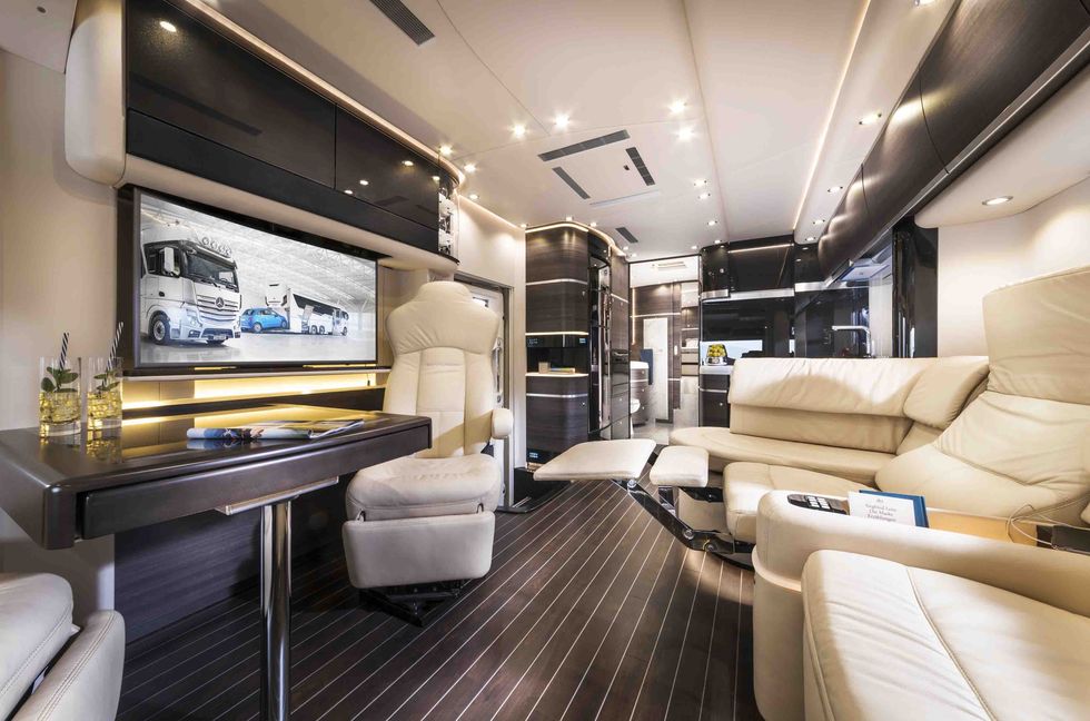 Luxury yacht, Room, Interior design, Property, Yacht, Vehicle, Furniture, Building, Business jet, Automotive design, 