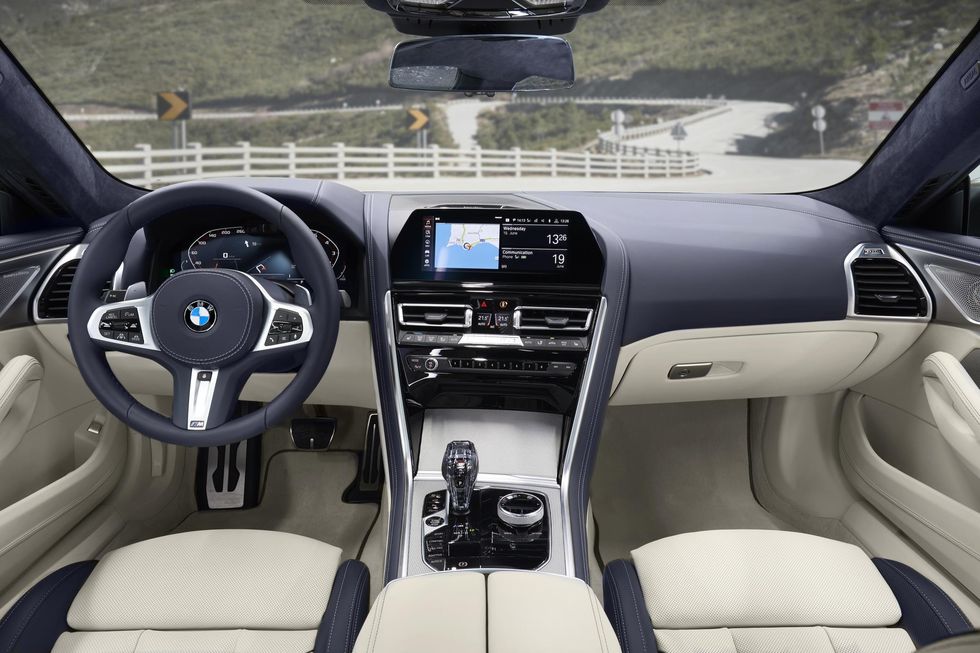 Land vehicle, Vehicle, Car, Luxury vehicle, Personal luxury car, Center console, Steering wheel, Gear shift, Bmw, Bmw 6 series, 