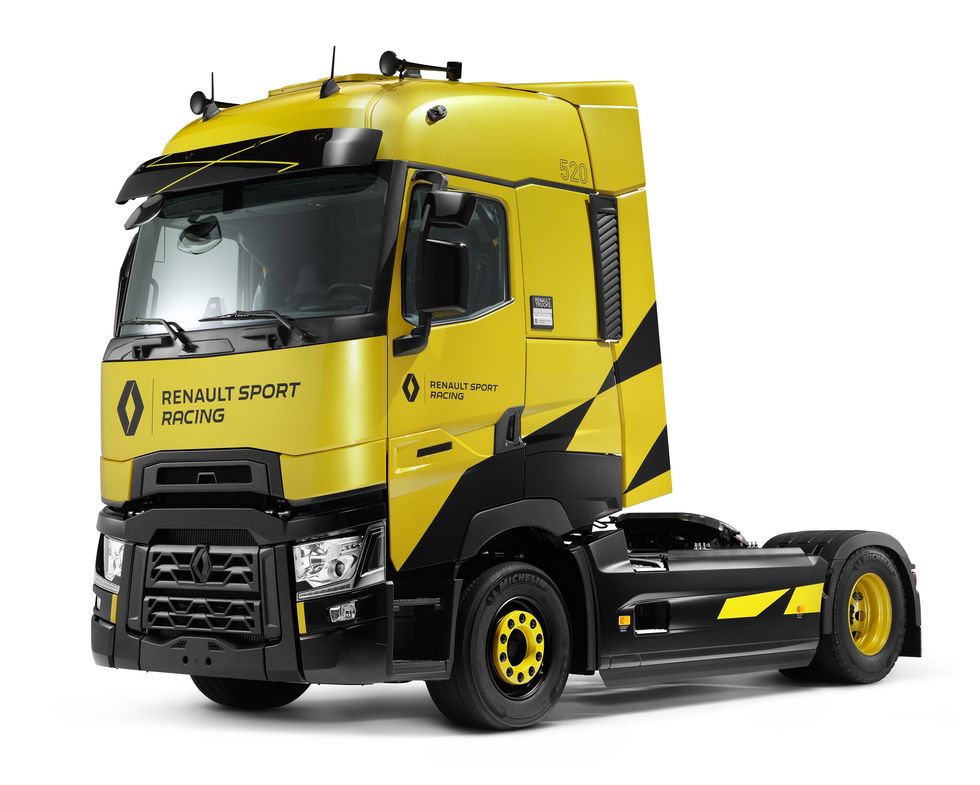 Land vehicle, Vehicle, Transport, trailer truck, Commercial vehicle, Mode of transport, Truck, Yellow, Car, Motor vehicle, 