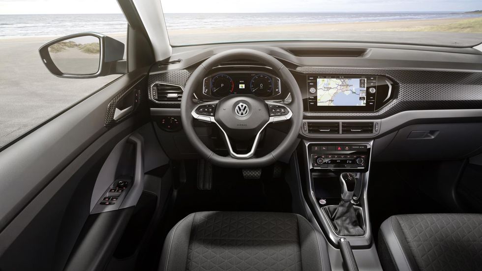 volkswagen t cross   interior