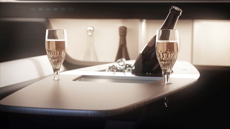 Wine glass, Champagne stemware, Glass, Stemware, Table, Drink, Restaurant, Room, Interior design, Wine, 