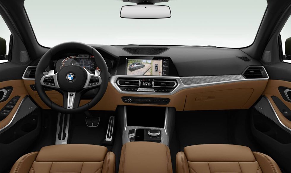 Land vehicle, Vehicle, Car, Personal luxury car, Luxury vehicle, Steering wheel, Center console, Executive car, Bmw, Automotive design, 