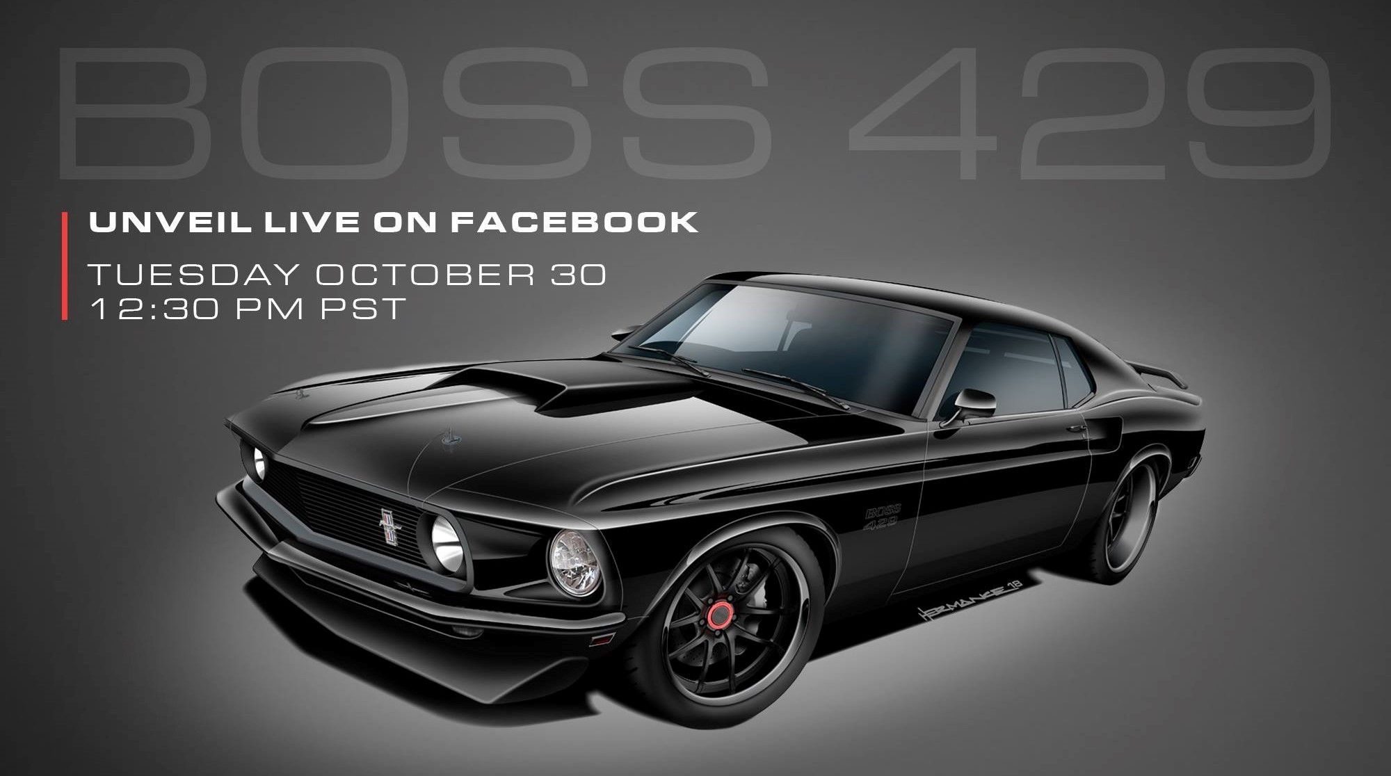 Mustang Boss 429 personalizzata del 1969