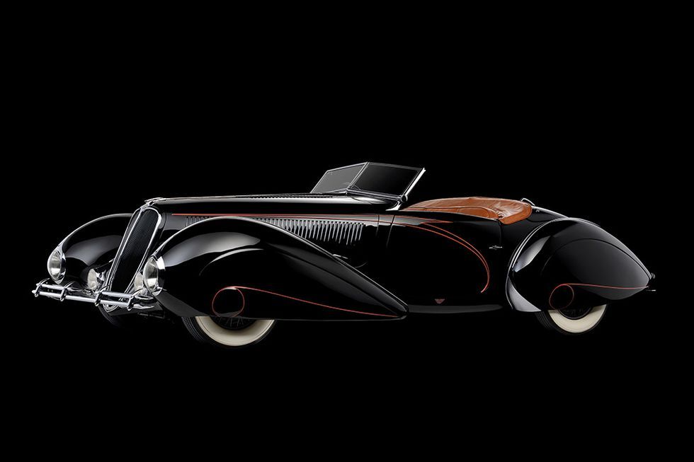 Vintage car, Automotive design, Vehicle, Car, Antique car, Classic car, Classic, Bugatti type 57s atalante number 57502, Bugatti type 57, Bugatti royale, 