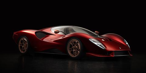 Land vehicle, Vehicle, Car, Sports car, Automotive design, Red, Coupé, Race car, Supercar, Performance car, 