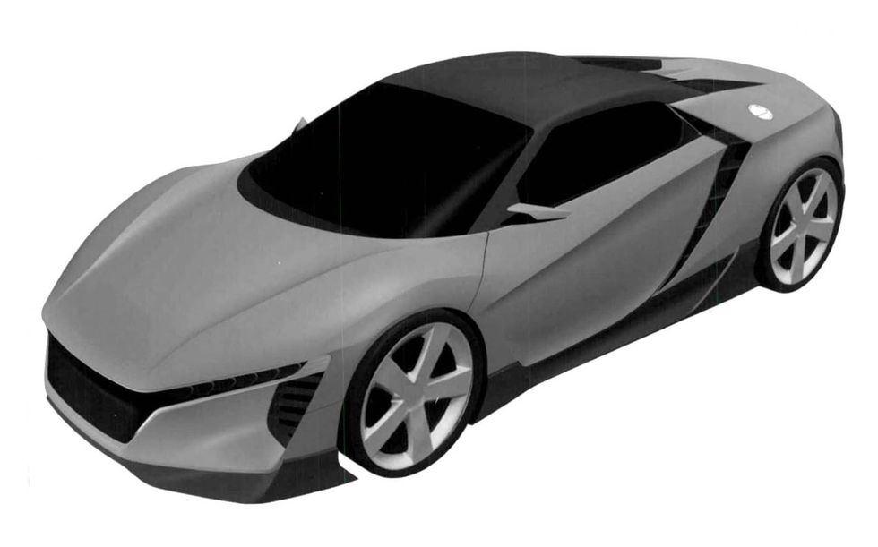 Land vehicle, Automotive design, Vehicle, Car, Sports car, Model car, Supercar, Concept car, Technology, Honda nsx, 