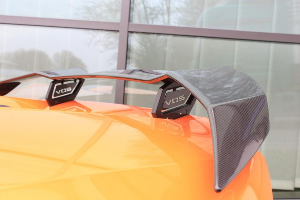Orange, Plastic, Transparent material, Hood, Concept car, Daylighting, Sports car, Kit car, 