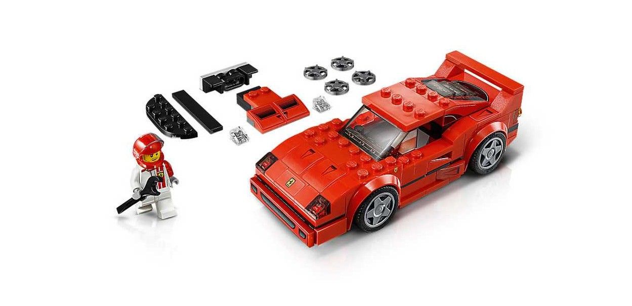 Lego trae en 2019 la version en piezas del Ferrari F40 y el McLaren Senna