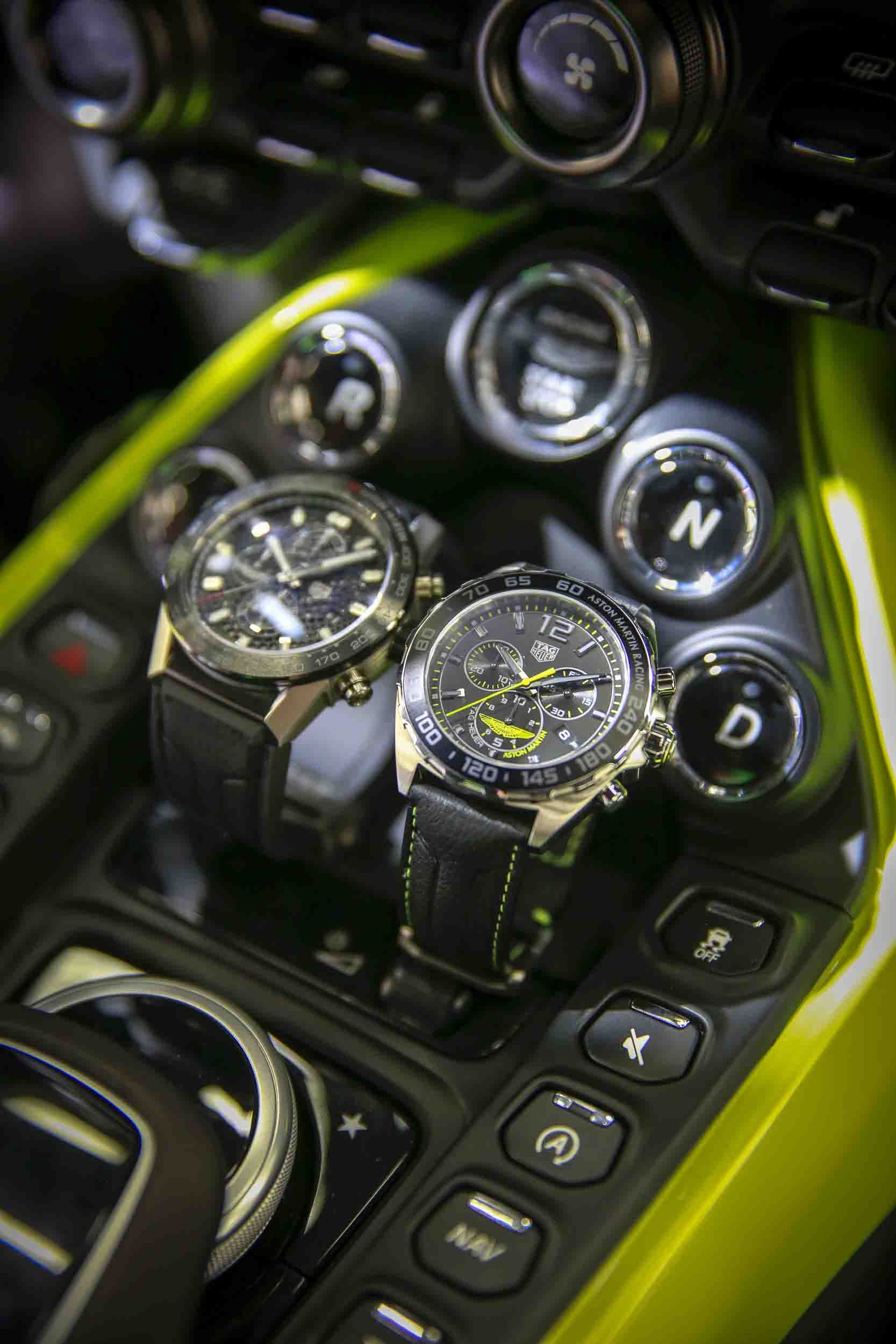 Relojes Tag Heuer Aston Martin en versión Carrera y Formula 1