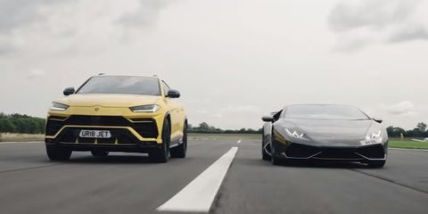 Lamborghini Urus vs. Lamborghini Huracán: ¿Quién ganará?