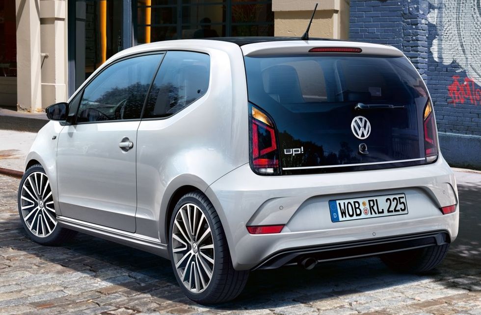  El Volkswagen Up! mejora su imagen con el paquete R-Line