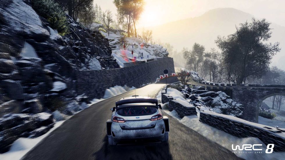 Vehicle, Car, World rally championship, Racing video game, Snow, Mode of transport, Pc game, Winter, Screenshot, Games, 