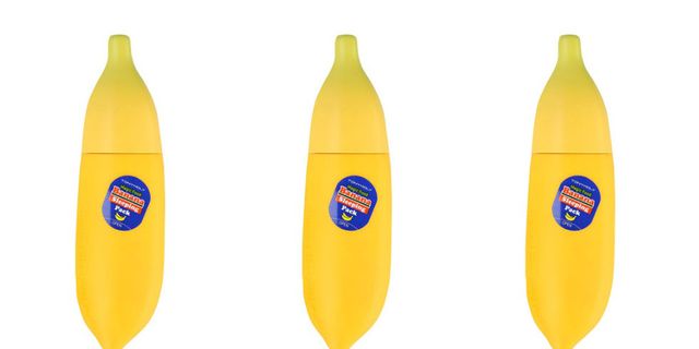 Yellow, Bottle, Black, Bottle cap, Banana family, Plastic, Label, 