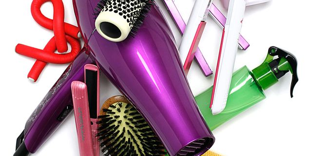 Mascara, Purple, Hair dryer, Violet, Material property, Fashion accessory, 