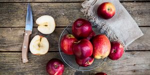 Food, Apple, Fruit, Natural foods, Local food, Plant, Superfood, Nectarines, Produce, Still life photography, 
