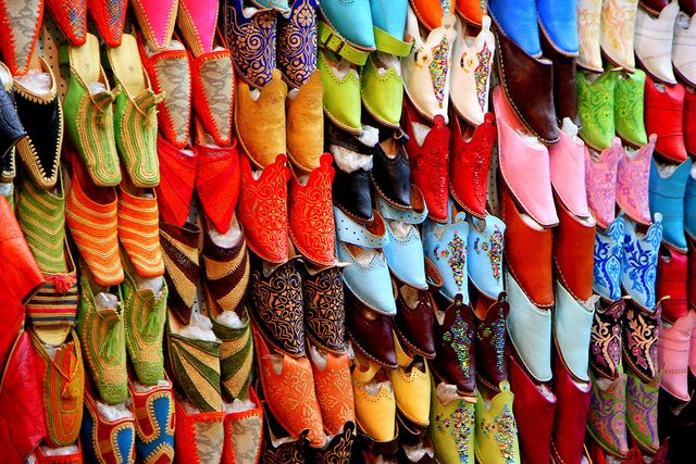 Pink, Collection, Orange, Carmine, Magenta, Shoe store, Retail, Outdoor shoe, Market, Shoe organizer, 