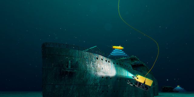 Underwater, Submarine, Shipwreck, Ship, Vehicle, Ocean, Watercraft, Sea, Naval architecture, 