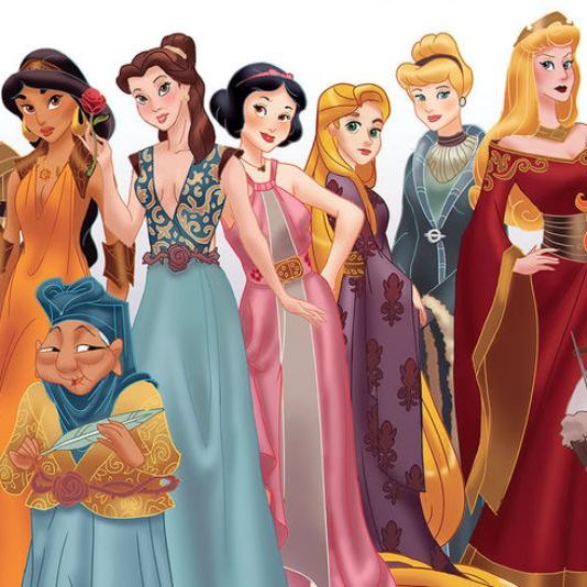 Qué personaje de Juego de Tronos serían las princesas Disney?