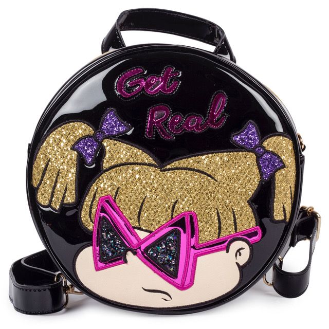 Bag, Purple, Fashion accessory, Pink, Handbag, Coin purse, Material property, Font, Heart, Messenger bag, 