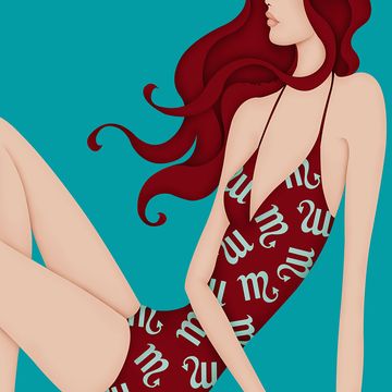 Red hair, Art, Fictional character, Long hair, Animation, Illustration, Graphics, Fashion illustration, Artwork, Painting, 