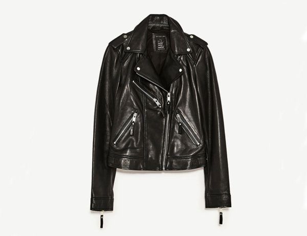 Clothing, Jacket, Leather, Outerwear, Leather jacket, Sleeve, Textile, Top, 