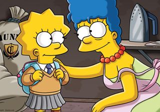 El cambio generacional de las mujeres a través de Marge y Lisa Simpson - Los Simpson