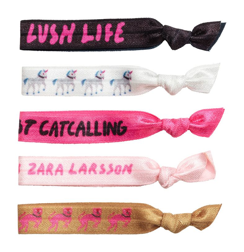 Pink, Hair accessory, Fashion accessory, Hair tie, Headband, 