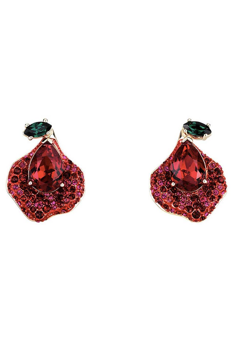 Jewellery, Red, Fashion accessory, Magenta, Natural material, Fashion, Earrings, Maroon, Body jewelry, Ruby, 