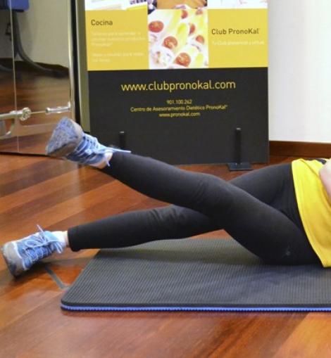 Exercise table to do at home Table of exercises to do at home: abductors