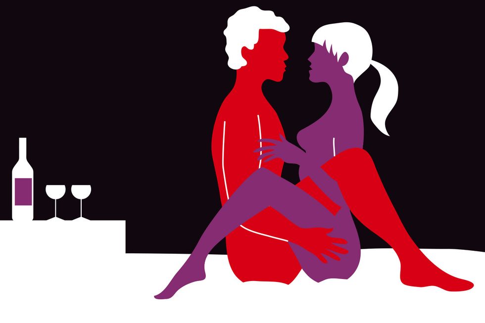 Interaction, Love, Graphics, Kneeling, Silhouette, Contact sport, Romance, Animation, 
