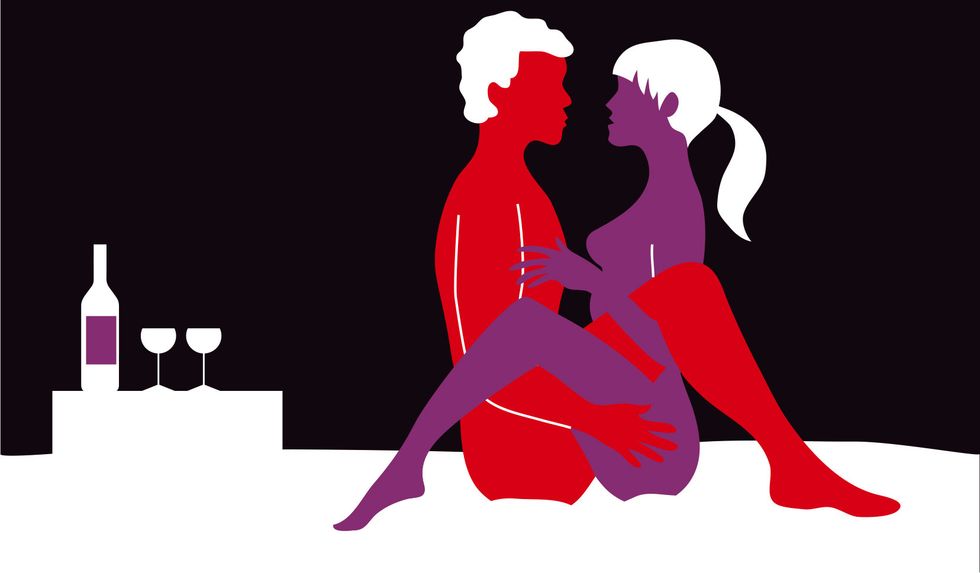 Interaction, Love, Graphics, Kneeling, Silhouette, Contact sport, Romance, Animation, 
