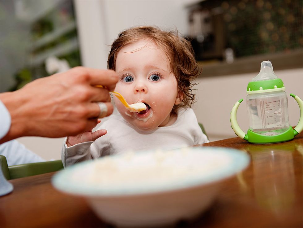 Child, Product, Toddler, Baby food, Baby, Skin, Food, Eating, 