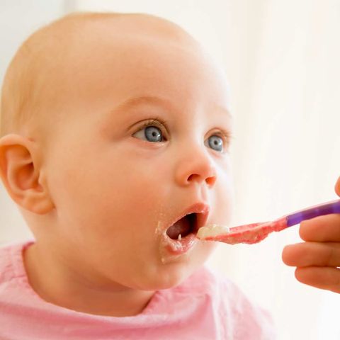 Child, Baby playing with food, Baby, Nose, Baby food, Toddler, Mouth, Lip, Food, Eating, 