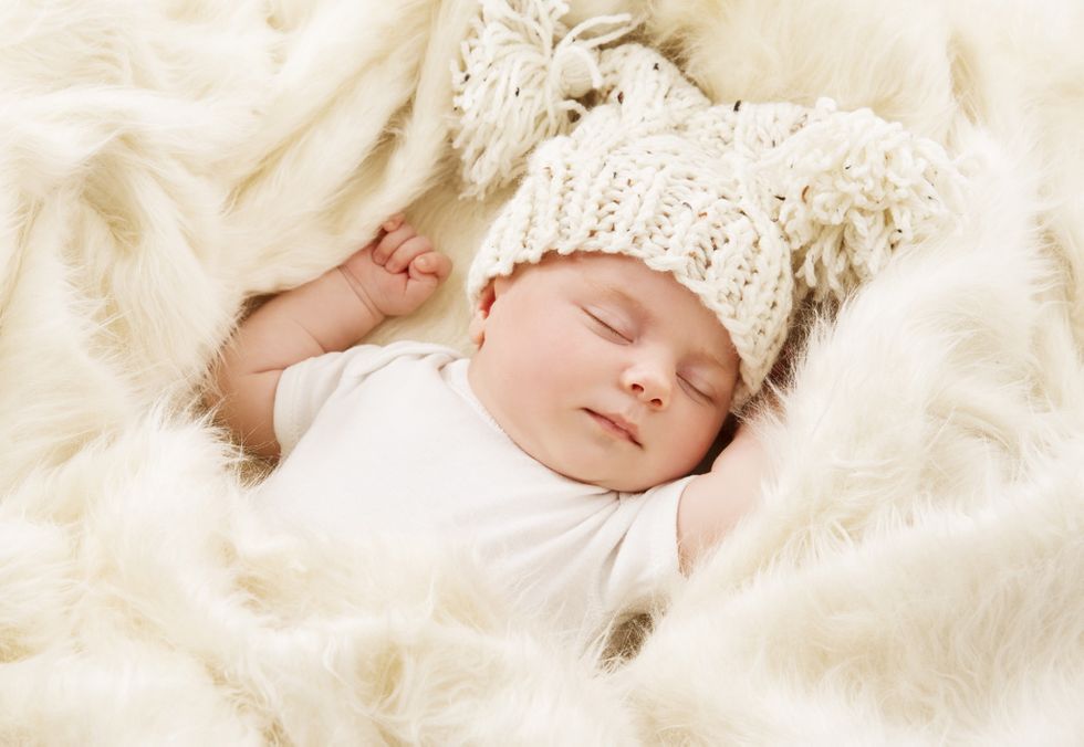Child, Fur, White, Baby, Photograph, Skin, Toddler, Baby sleeping, Headgear, Photography, 