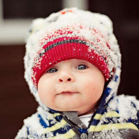 Child, Knit cap, Beanie, Clothing, Baby, Head, Bonnet, Cheek, Cap, Winter, 