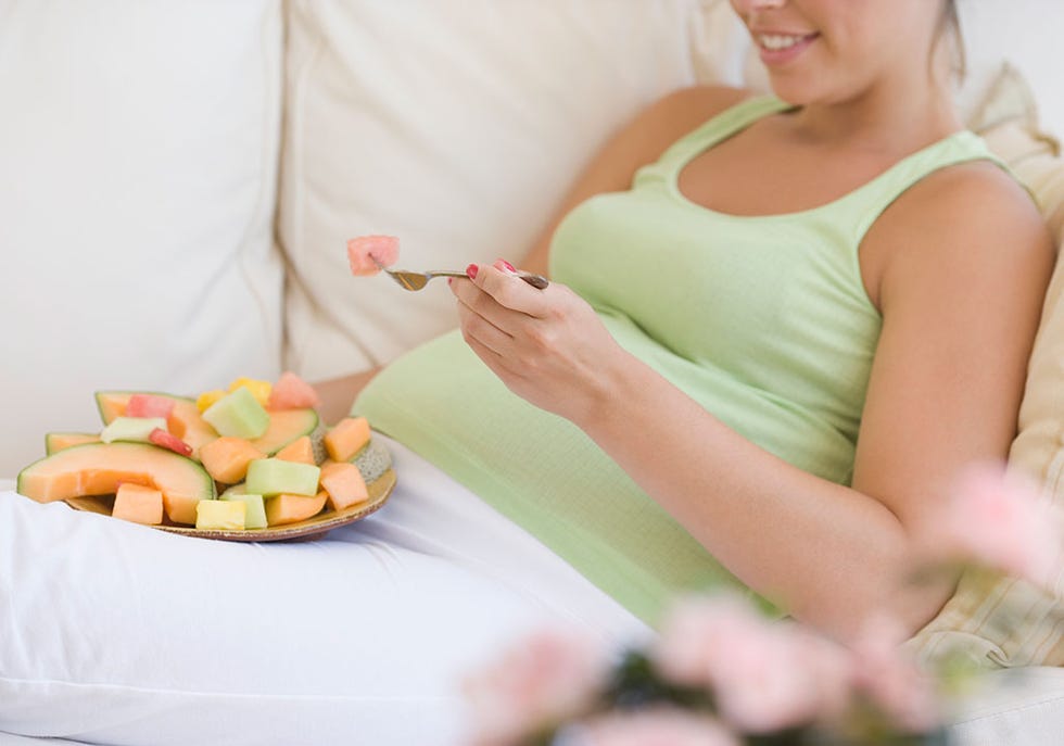 Food, Eating, Dish, Cuisine, Junk food, Peach, Meal, Hand, Food craving, Breakfast, 