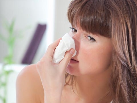 Congestión Nasal Por La Rinitis Del Embarazo