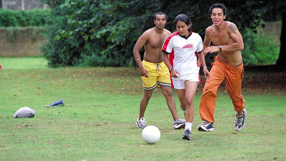 Soccer, Player, Team sport, Ball, Ball game, Soccer ball, Football, Sports training, Football player, Sports equipment, 