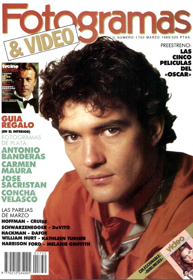 Antonio Banderas En Las Portadas De Fotogramas