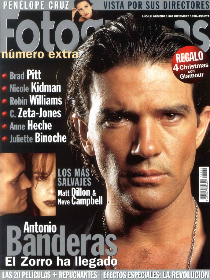 Antonio Banderas En Las Portadas De Fotogramas