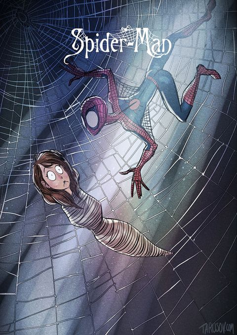 Spider-man, Illustration, Fiction, Graphic design, Fictional character, Art, Graphics, Space, 
