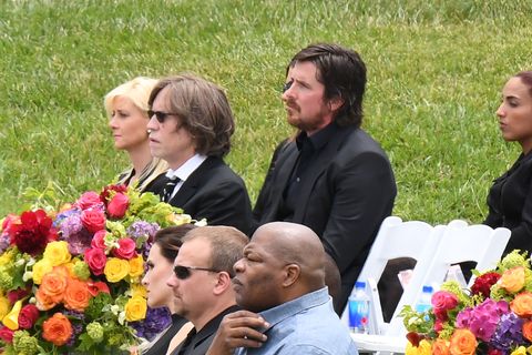 christian bale heath ledger funeral