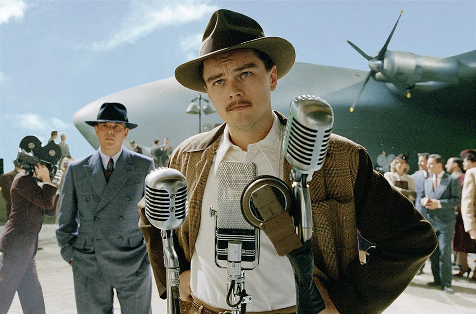 leonardo dicaprio en el aviador