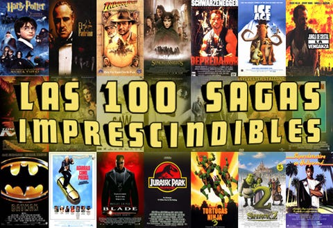 Las 100 sagas imprescindibles del cine