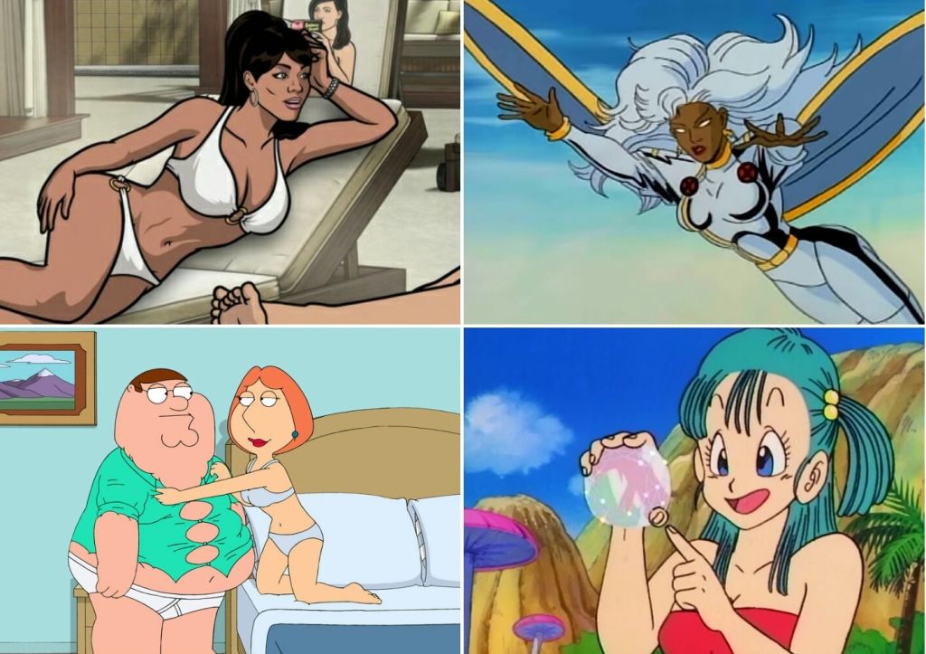 Las 35 mujeres de dibujos animados más sexys de la TV