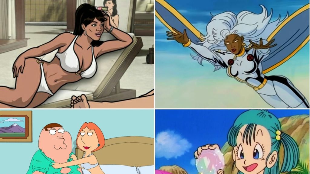 Las 35 mujeres de dibujos animados más sexys de la TV