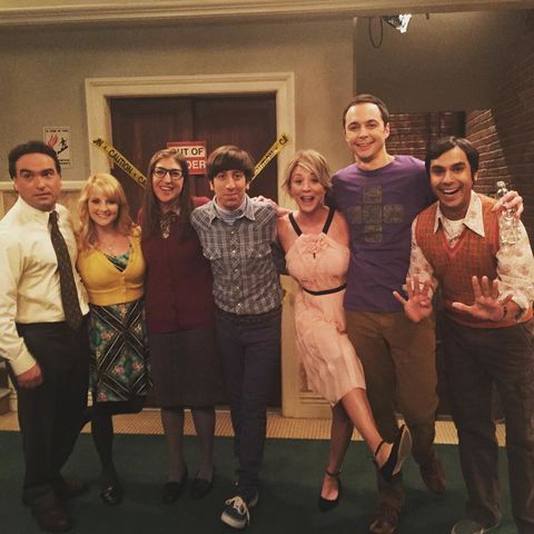 Las fotos del rodaje de 'The Big Bang Theory' que no habías visto