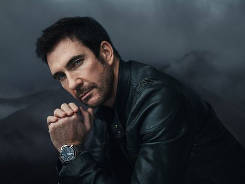 Jacket, Watch, Wrist, Darkness, Black hair, Leather jacket, Cool, Leather, Flash photography, Portrait photography, 