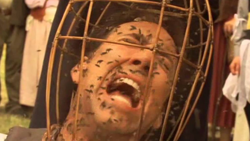 nicolas cage wicker man bees
