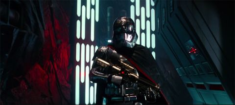 Darth vader, Fictional character, Supervillain, Darkness, Personal protective equipment, Carmine, Helmet, Mask, Machine, Toy, 